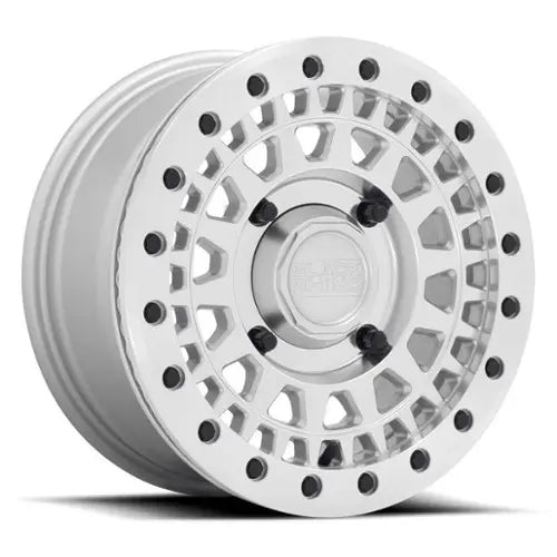 Wheel Pros Black Rhino Hard Alloys - UTV PARKER UTV BL 14X7 4X110 36 80 SLV MIR 1470PKB364110S82