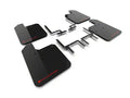 Rally Armor 2018+ Jeep Wrangler Rubicon JL Black UR Mud Flap w/ Red Logo