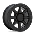 Wheel Pros Black Rhino Hard Alloys - UTV WEBB BL UTV 14X7 4X110 36 80 M-BLK 1470WBB364110M80