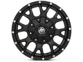 ~(48 lbs. 22X22X11)~ WARRIOR (8015) MATTE BLACK 20X10 6-135/6-139.7 -25MM 108MM