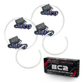 Oracle Nissan Altima 07-09 Halo Kit - ColorSHIFT w/ Simple Controller