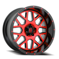 XD820 20X10 5X5.0 S-BLK MACH RTCC -24MM