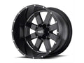 MO962 18x12 6x135.00/6x139.70 GLOSS BLACK W/ MILLED ACCENTS (44 mm)