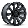 PANZER 18X9 6X120 ET18 CB67.1 SATIN BLACK MACHINED GREY