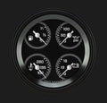 AUTO CROSS GREY 3IN QUAD 0-90 FUEL