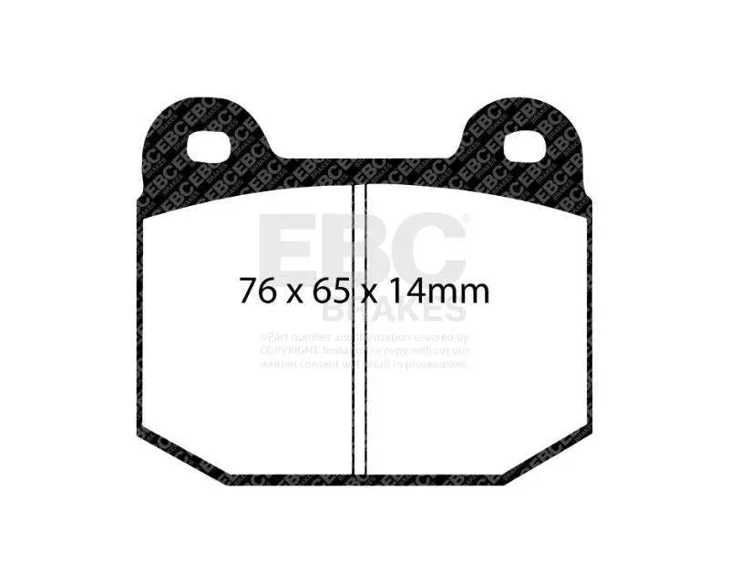 EBC S11 Brake Pad and Rotor Kit