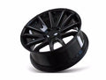 ~(38 lbs. 22X22X11)~ CROSSFIRE (8109) GLOSS BLACK MILLED 20X9.5 6-135 10MM 87.1MM