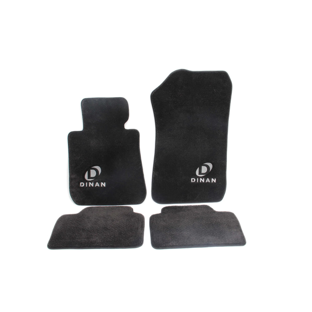 F06 MATS; BLACK W/ SILVER LOGO