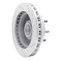 DFC 99-02 Ford F-250 2WD (Super Duty) Front Left Drilled & Slotted Silver Brake Rotor