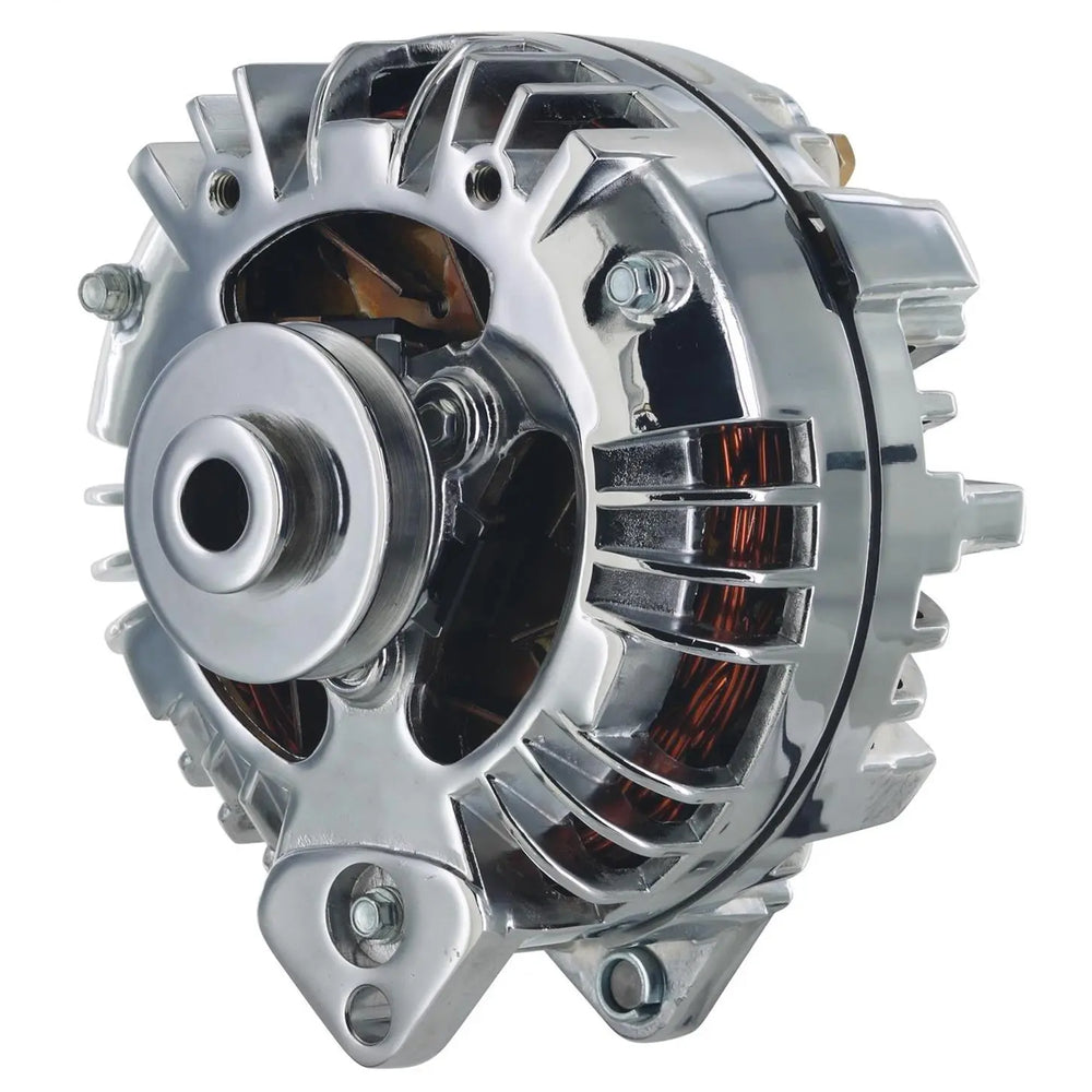 Chrome Mopar 95amp Alter Single Groove Pulley