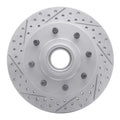 DFC 92-02 Chevrolet C1500 Suburban Front Left Drilled & Slotted Geoperformance Rotor