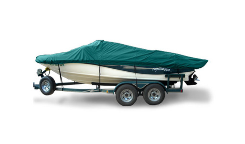 HOT SHOT BOAT COVERJON BOAT 18FT 19FT X 84IN OBHUNTER GREEN