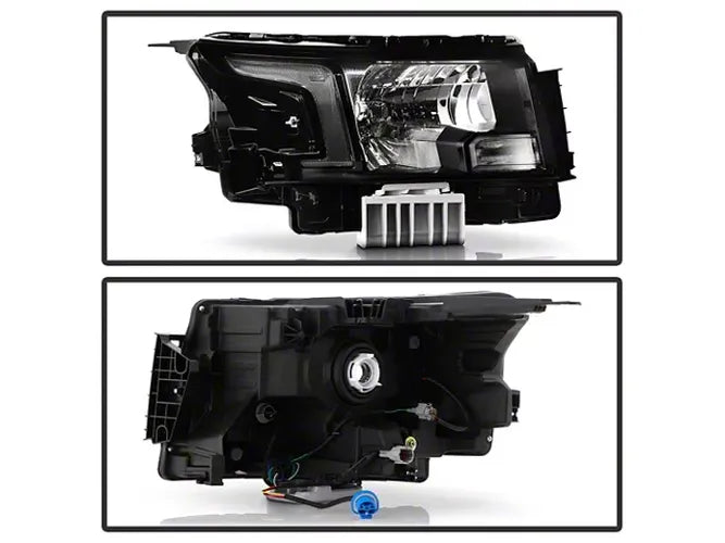 2223 FRONTIER HALOGEN HEADLIGHT OE BLACK RIGHT