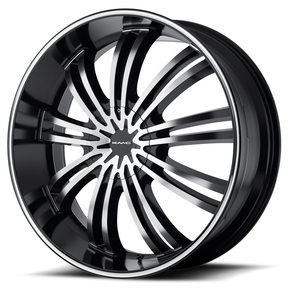 Wheel Pros KM682 22X9 6X132/5.5 G-BLK/MCH 35MM KM68222971335