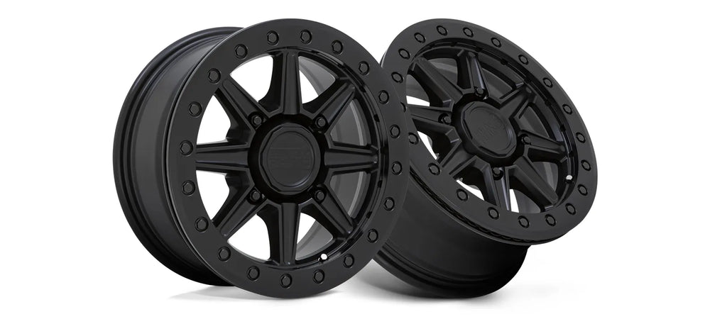 Wheel Pros Black Rhino Hard Alloys - UTV WEBB BL UTV 14X7 4X136 36 106 M-BLK 1470WBB364136M06
