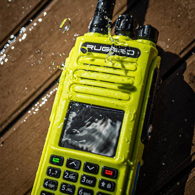 Rugged Radios black auto part