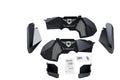 20C WRANGLER JT BATTLE READY ALUMINUM INNER FENDER KIT BLACK FRONT