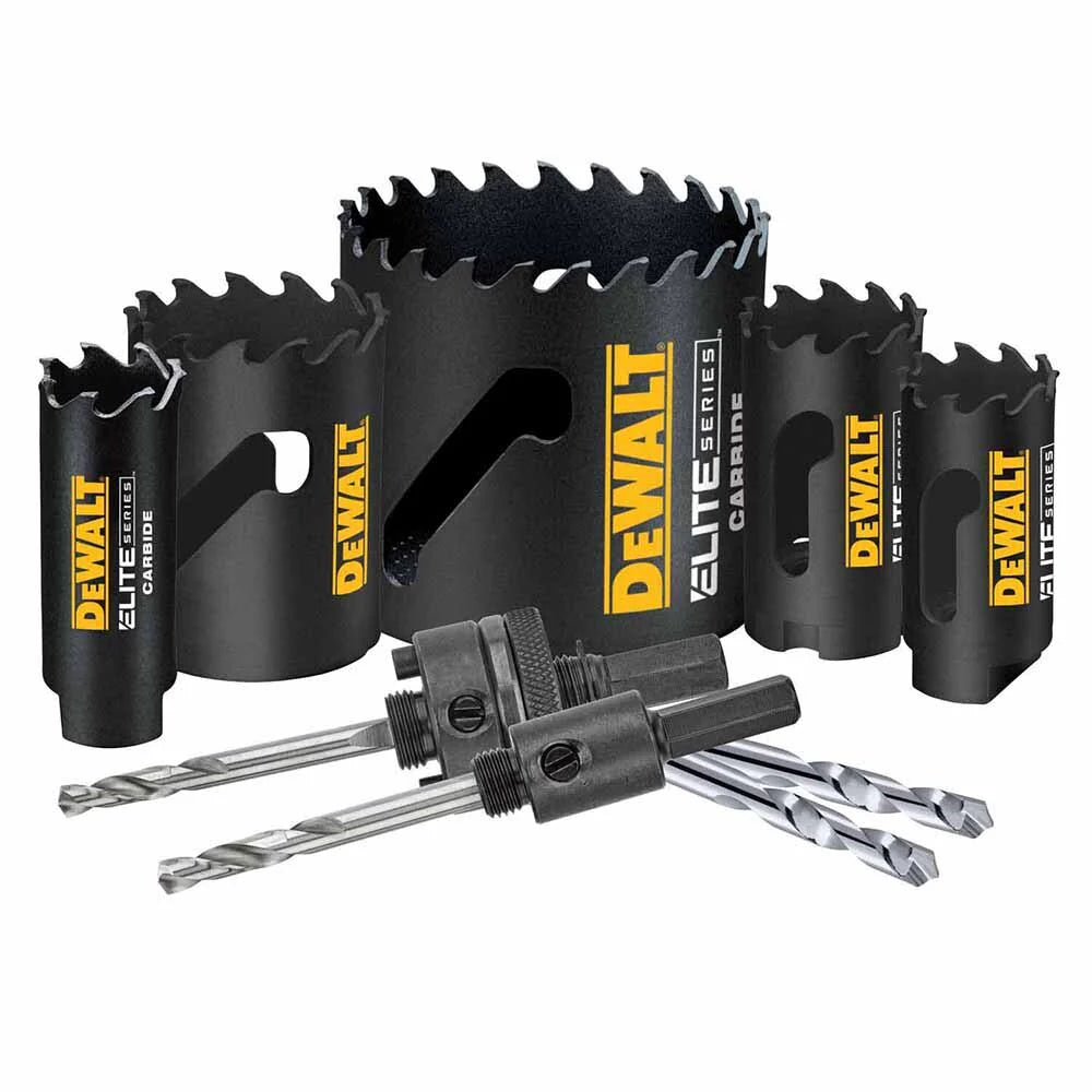 9PC CT HOLESAW SET