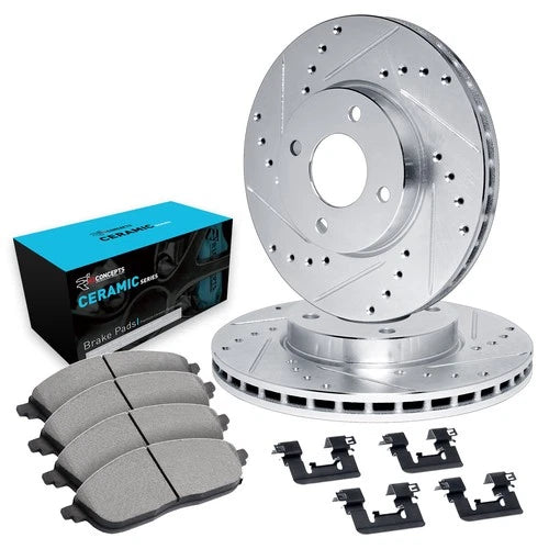 R1 Concepts silver auto part