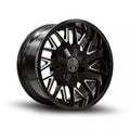 REVOLVER 803 18X9.0 SATIN BLACK/MILLED 8X165.1/8X170 0MM OS 125.2 CB