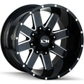 The Wheel Group black auto part