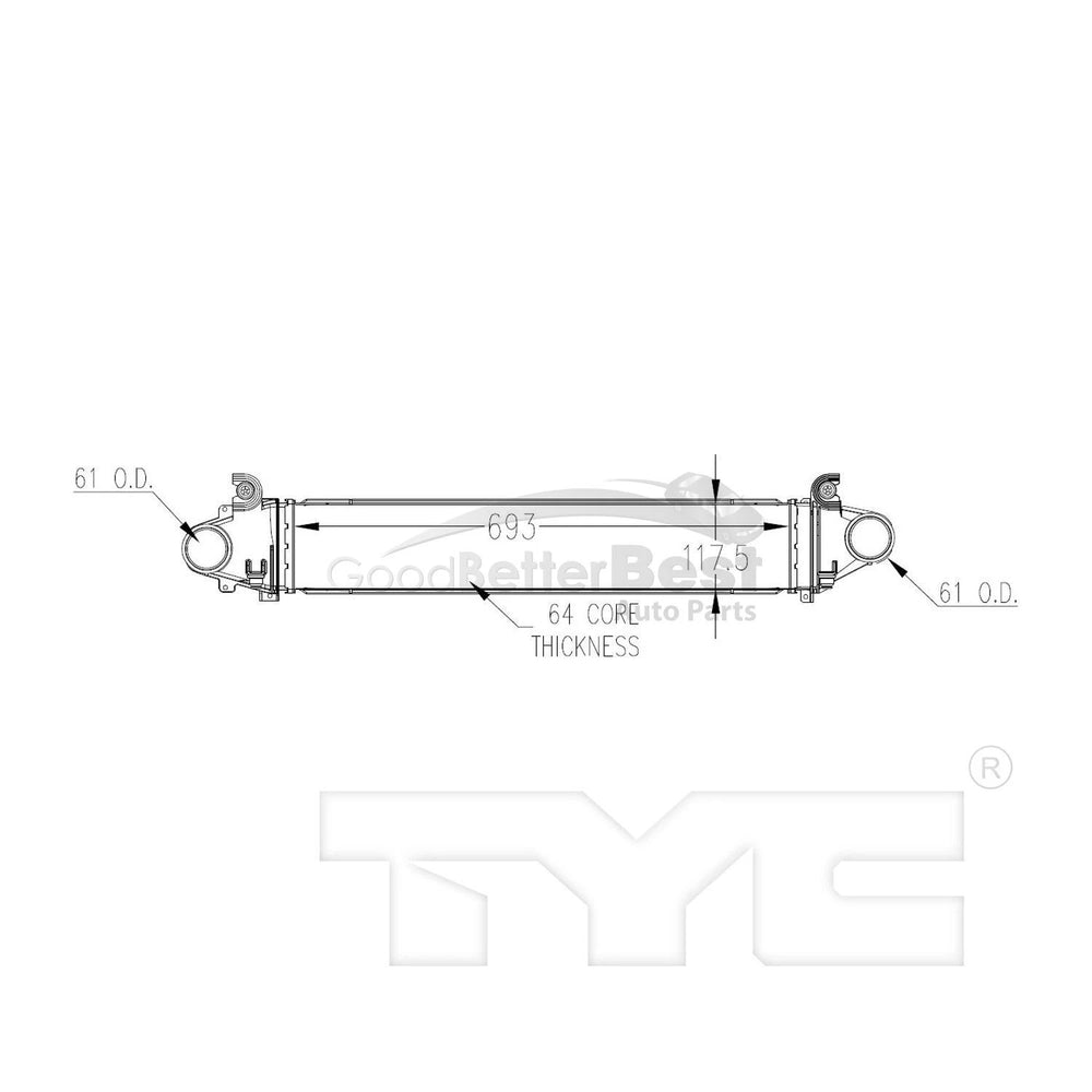 INTERCOOLER ASSY BUICK ENVISION 20162020