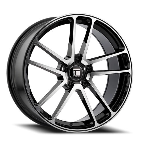 TOUREN TF97 3297 GLOSS BLACK MACHINED 20X9 5-112 35MM 66.6MM