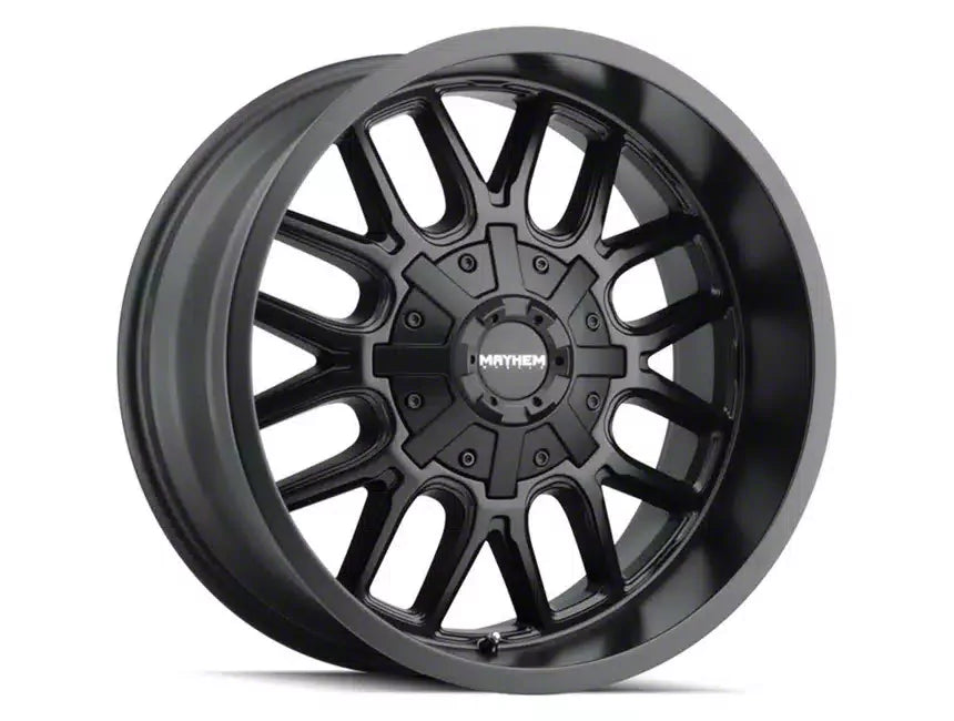 ~(38 lbs. 20X20X9)~ COGENT (8107) MATTE BLACK 20X9 6-135/6-139.7 13mm 106mm