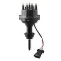 MSD Black Chrysler 318-360 Dual Sync Distributor Pro-Billet Dual Sync EFI Distributors Designed To Work With Holley Efi, And Other Sequential EFI Systems That Support Hall Effect Crank And Cams Sensor Inputs MSD Ignition