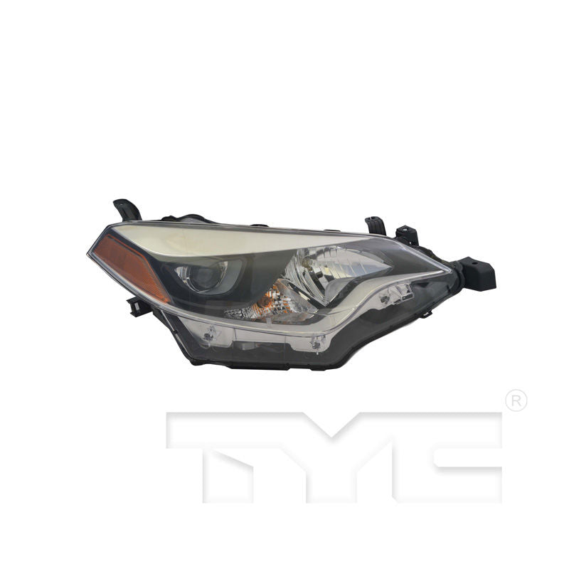CAPA RH HEADLAMP ASSY COMPOSITE TOYOTA COROLLA 20142016