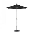 SUN MASTER SERIES 7.5FT ALUM/FIBERGLASS CRANK COLLAR TILT MARKET UMBRELLA IN BEIGE SUNBRELLA