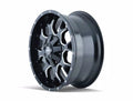 Mayhem 8015 Warrior 20x9 / 8x170 BP / 0mm Offset / 125.2mm Hub Gloss Black Milled Wheel