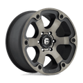 FUEL WHEELS BEAST 17X9 5X5.0 71 MBD 20 CAST ALUMINUM MATTE BLACK DOUBLE DARK TINT D56417907557