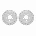 DFC 03-07 Jeep TJ Rear Drilled & Slotted Geoperformance Rotors