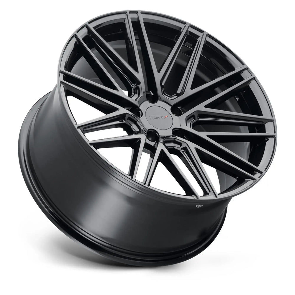 TSW Alloy Wheels black auto part
