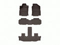 WeatherTech Cocoa Front Rear Rear FloorLiner HP Fits -20-26 Ascent 471475-1-2-3IM