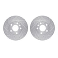 R1 Concepts Brake Rotor- D/S - Silver Fits Volkswagen EuroVan