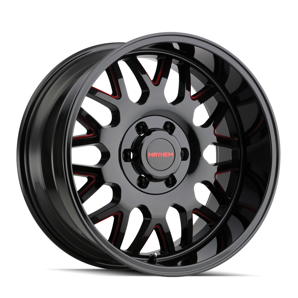 The Wheel Group black auto part