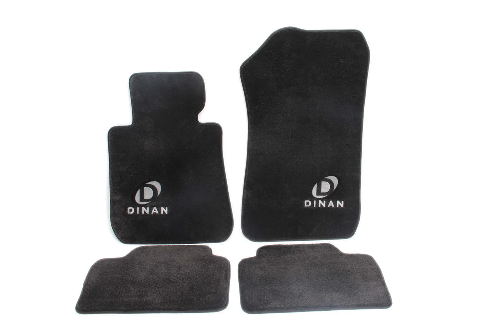 F30 MATS; BLACK W/ SILVER LOGO