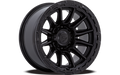 FUEL WHEELS PISTON 17X8.5 5X4.5 72 25 M-GNMTL GB-LP CAST ALUMINUM MATTE GUNMETAL GLOSS BLACK LIP FC866AB17851225