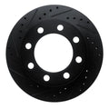 R1 89-93 Dodge D250 Front Drilled & Slotted Silver Brake Rotor Set