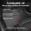 WeatherTech Grey Front Rear Rear FloorLiner HP Fits -24-26 Hyundai 461865-1-5-4IM
