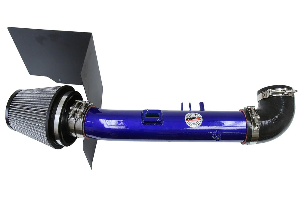 HPS Performance Performance Cold Air Intake Kit 05-07 Toyota Sequoia 4.7L V8 Includes Heat Shield Blue