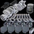 Eagle Chevy LT1 350 1Pc 3.750in Crank 6.000in I-Beam Rods 6cc Dome 4.060in Pistons Rotating Assembly