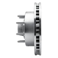 R1 03-05 Ford F-250 2WD (Super Duty) Front Left Drilled & Slotted Silver Brake Rotor
