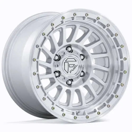 FUEL WHEELS HAVOC 17X9 6X135 87 -12 G-SLV-MCH CAST ALUMINUM GLOSS SILVER W MACHINED FACE FC897SD17906312N