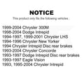 R1 Concepts Brake Rotor- Carbon D/S Fits Jeep Grand