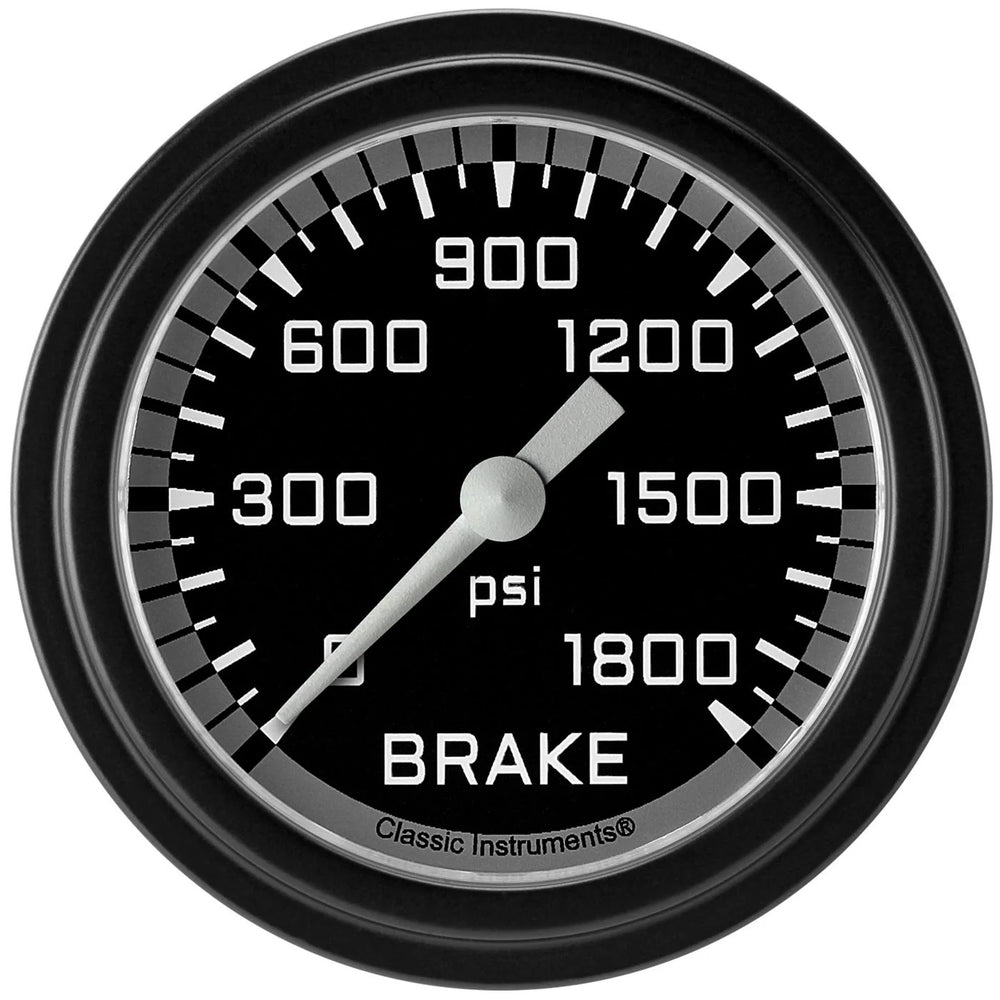 AU CR GRY 2 5/8IN BRK PRSR GAUGE FS