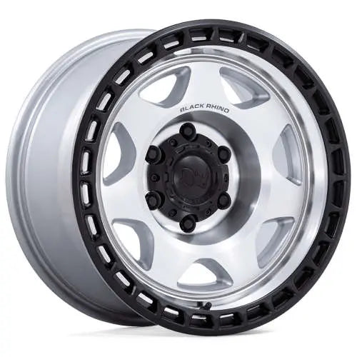 BR018 17X8.5 5X5.0 SLV-MCH-BLK -10MM