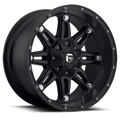 FUEL WHEELS HOSTAGE 17X8.5 6X135 5.5 BD 106.4 19MM CAST ALUMINUM MATTE BLACK D53117859855